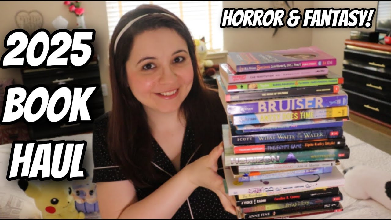 2025 Vintage YA Horror and Fantasy Book Haul