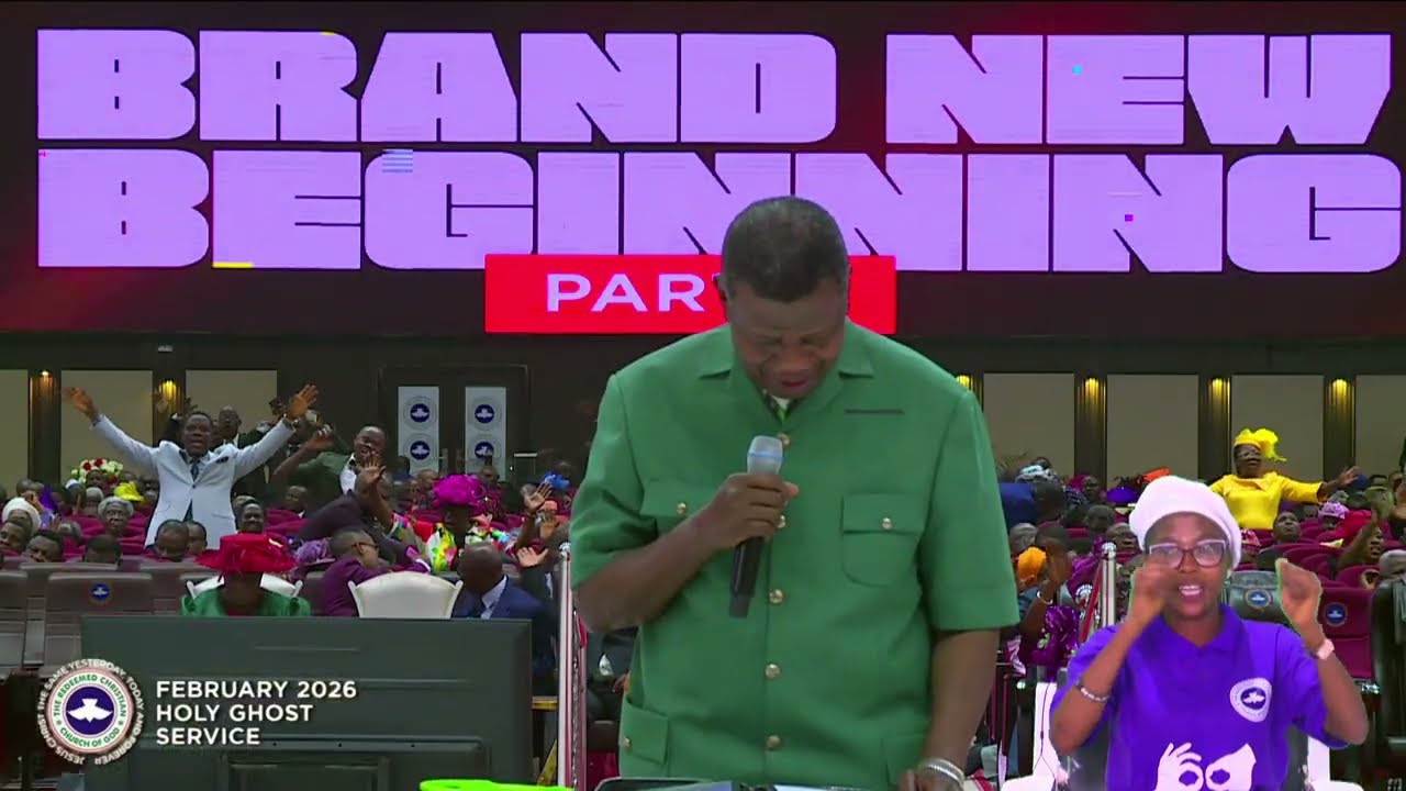 PASTOR E.A. ADEBOYE SERMON | FEBRUARY 2026 HOLY GHOST SERVICE | BRAND NEW BEGINNING 2
