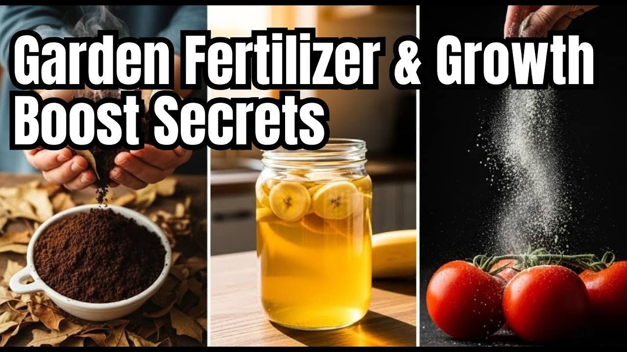 Garden Fertilizer & Growth Boost Secrets