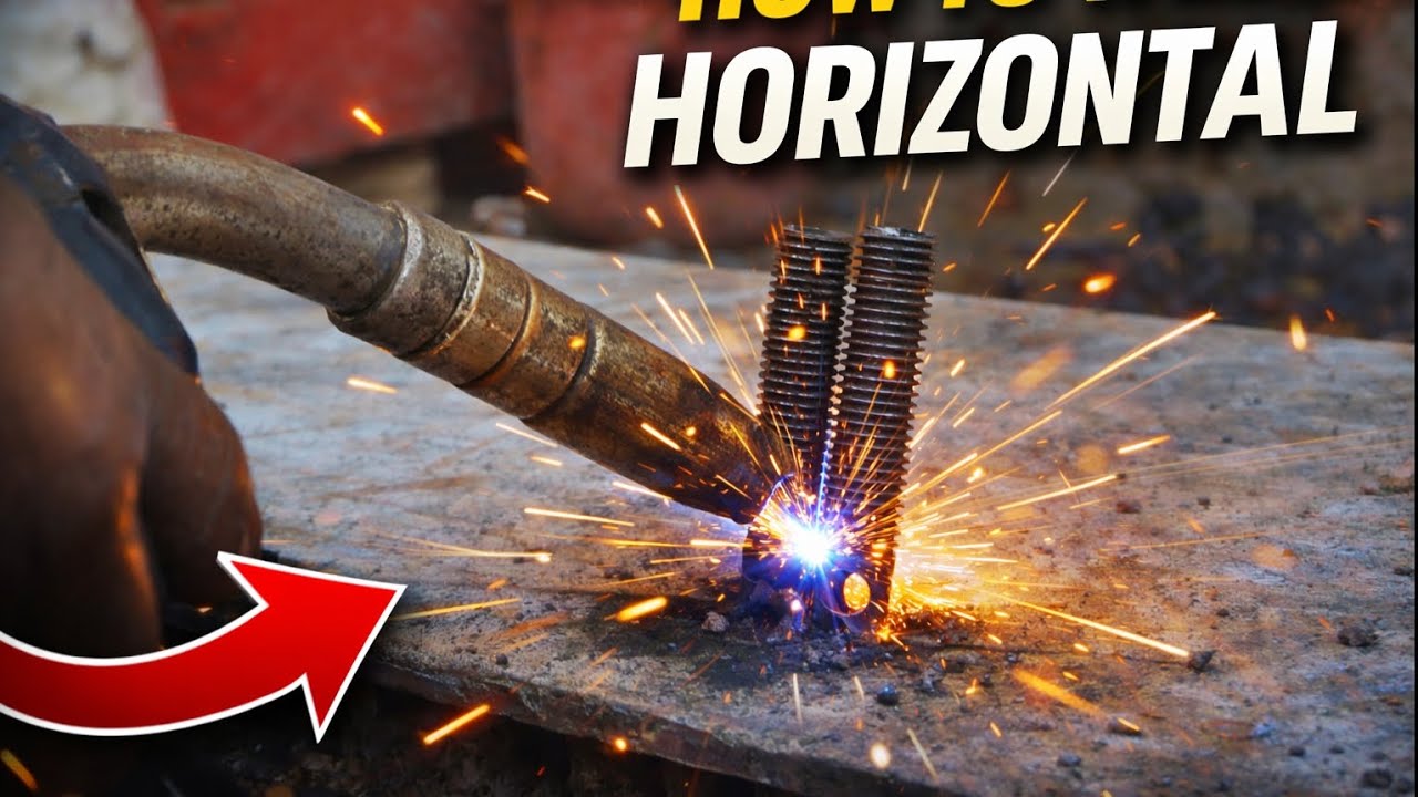 How to weld in horizontal position ! #migweld #weldingprocess #weldingtechnique #@weldmaster9 