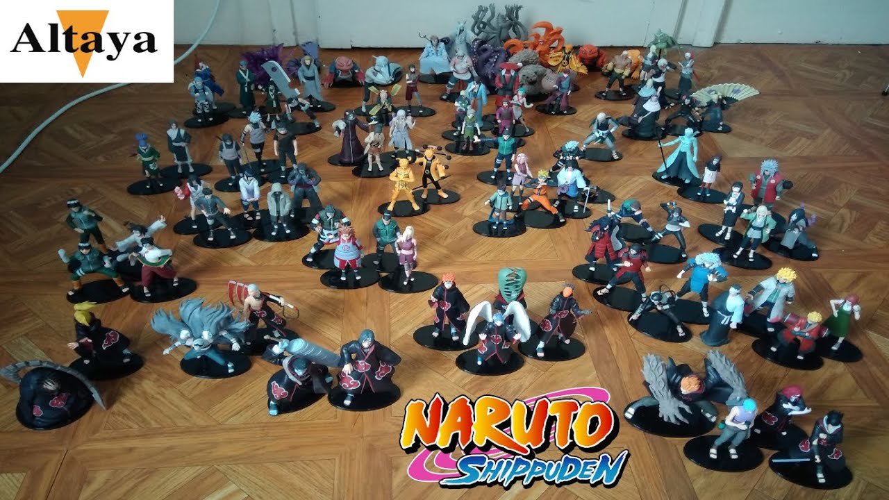 Figurine Naruto Shippuden Altaya n°1 à 100 Collection Complete !!!!!