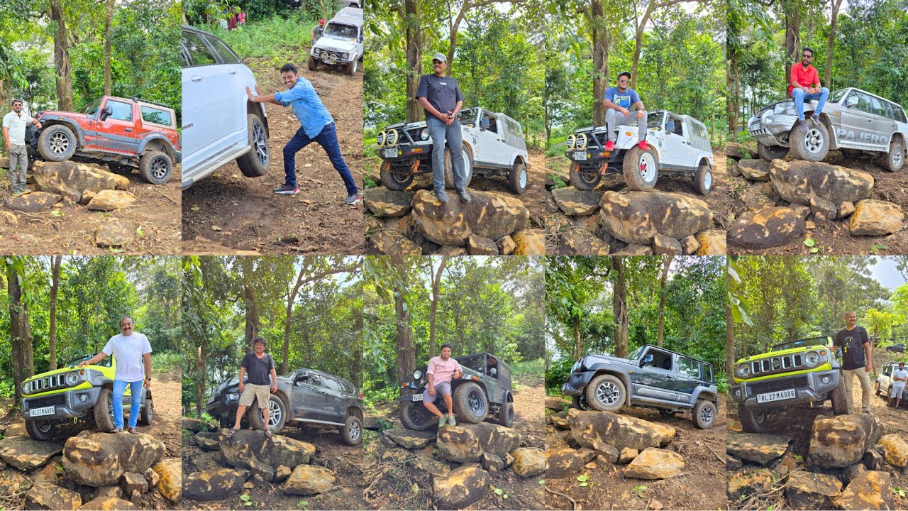Monsoon Offroading with Thar Jimny Gypsy Pajero Prado Compass Meridian
