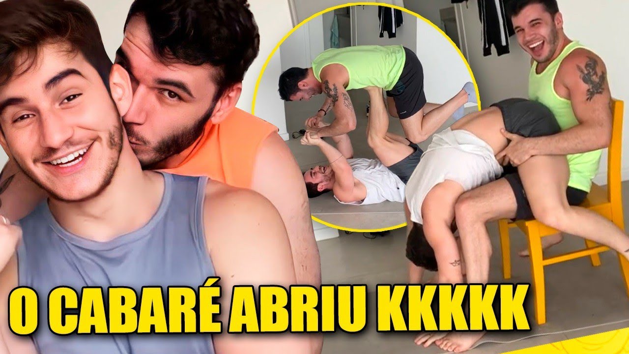 POSIÇÕES PRA FAZER EM CASAL KKKKKK *desafios do tiktok* 🤣🤣🌈 | Klébio Damas