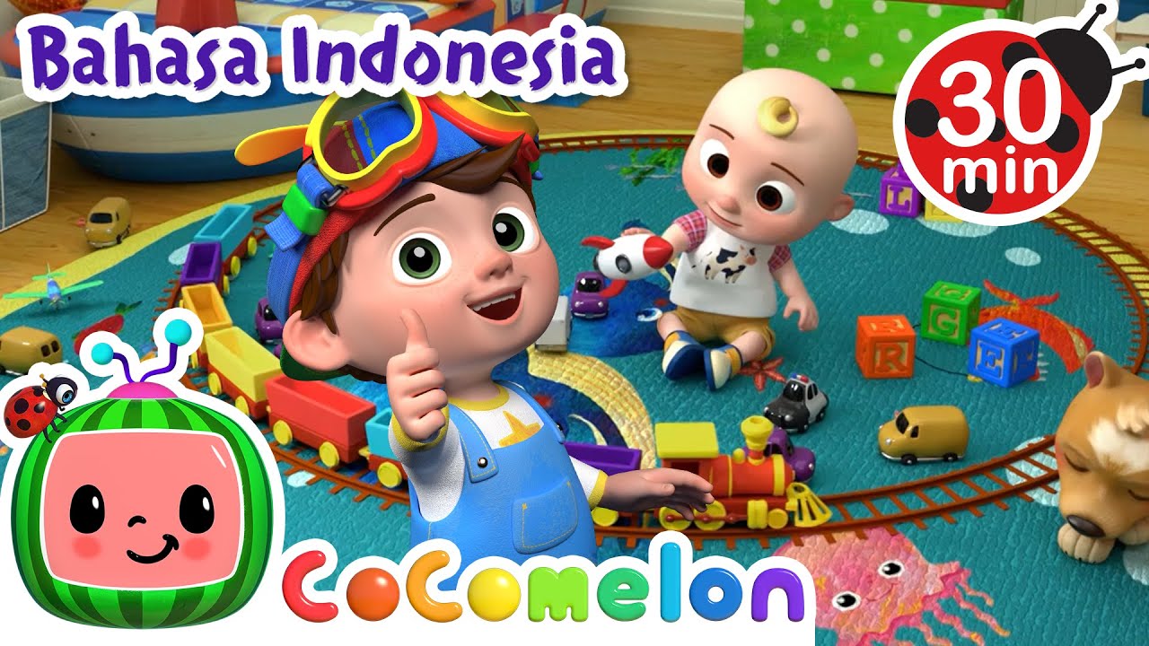Ayo Bersihkan Kamarmu! | CoComelon Bahasa Indonesia - Lagu Anak Anak | Nursery Rhymes