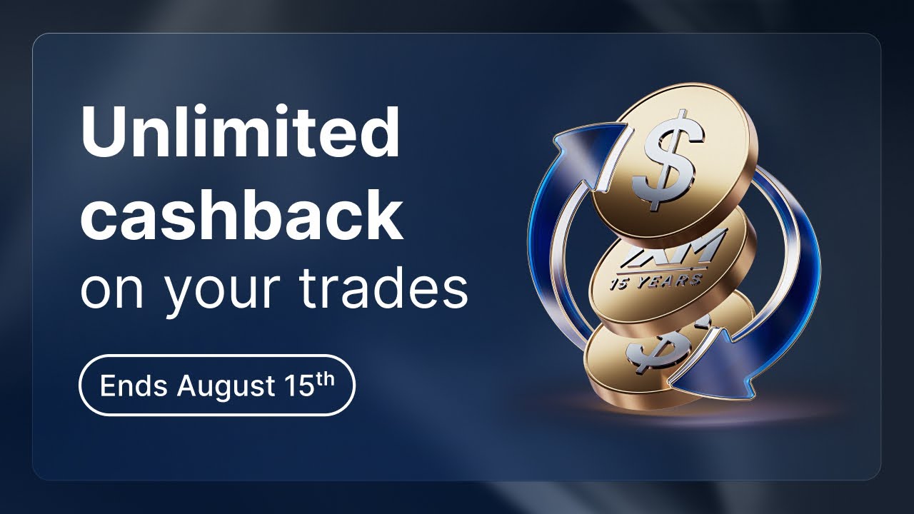 Only at XM: Get unlimited cashback for a limited time