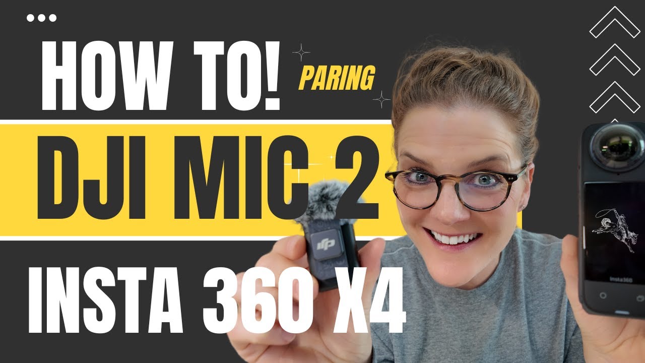 How to Pair DJI Mic 2 with Insta360 X4! Simple Demo