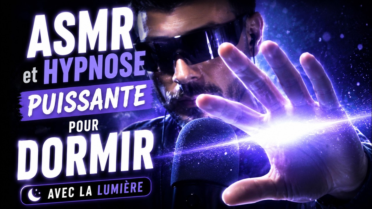 ASMR et HYPNOSE PUISSANTE pour DORMIR avec la Lumière (fr, français)
