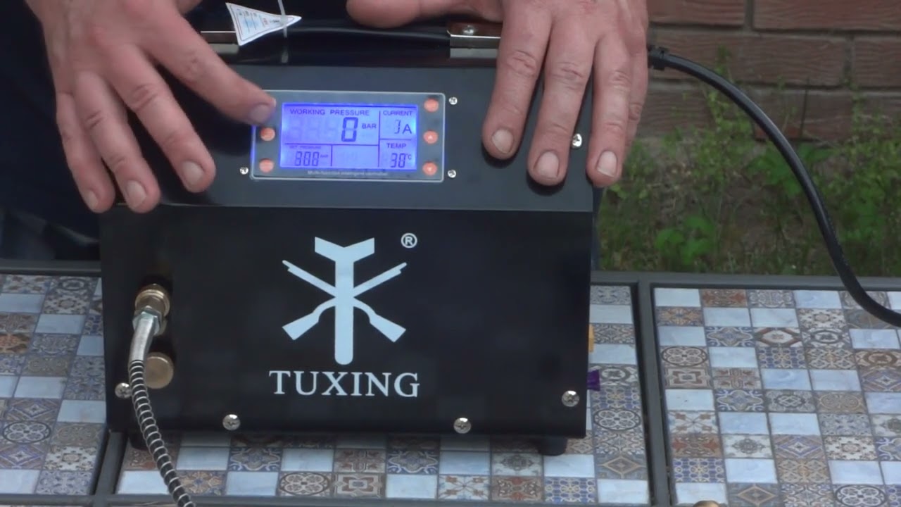Компрессор tuxing. Обзор топовой модели 12 вольт.