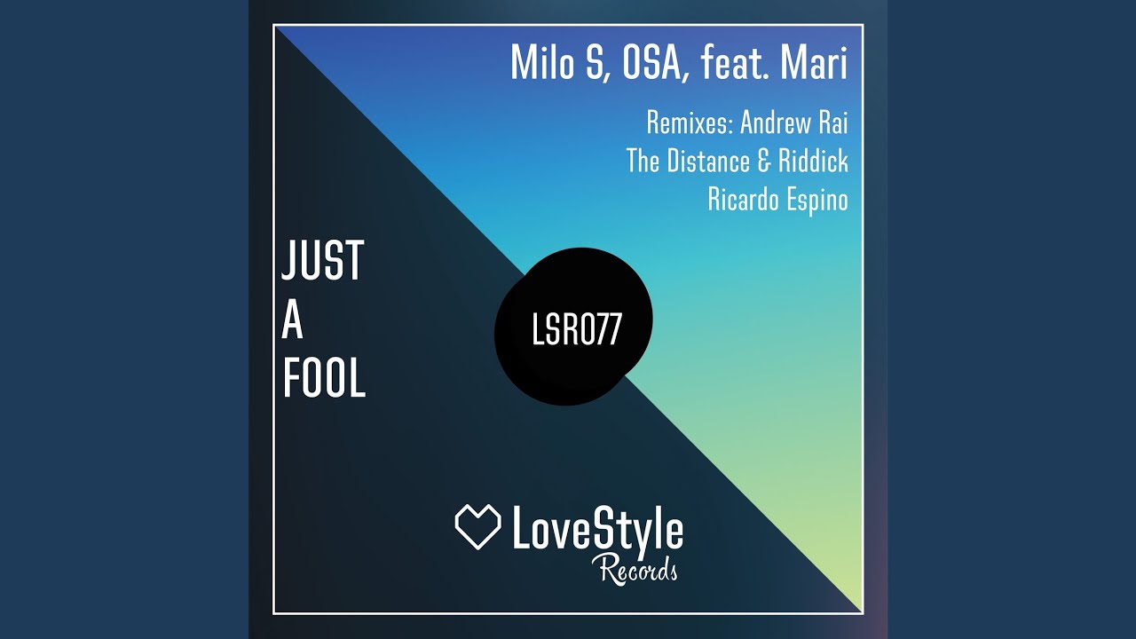 Just a Fool (The Distance & Riddick Remix)
