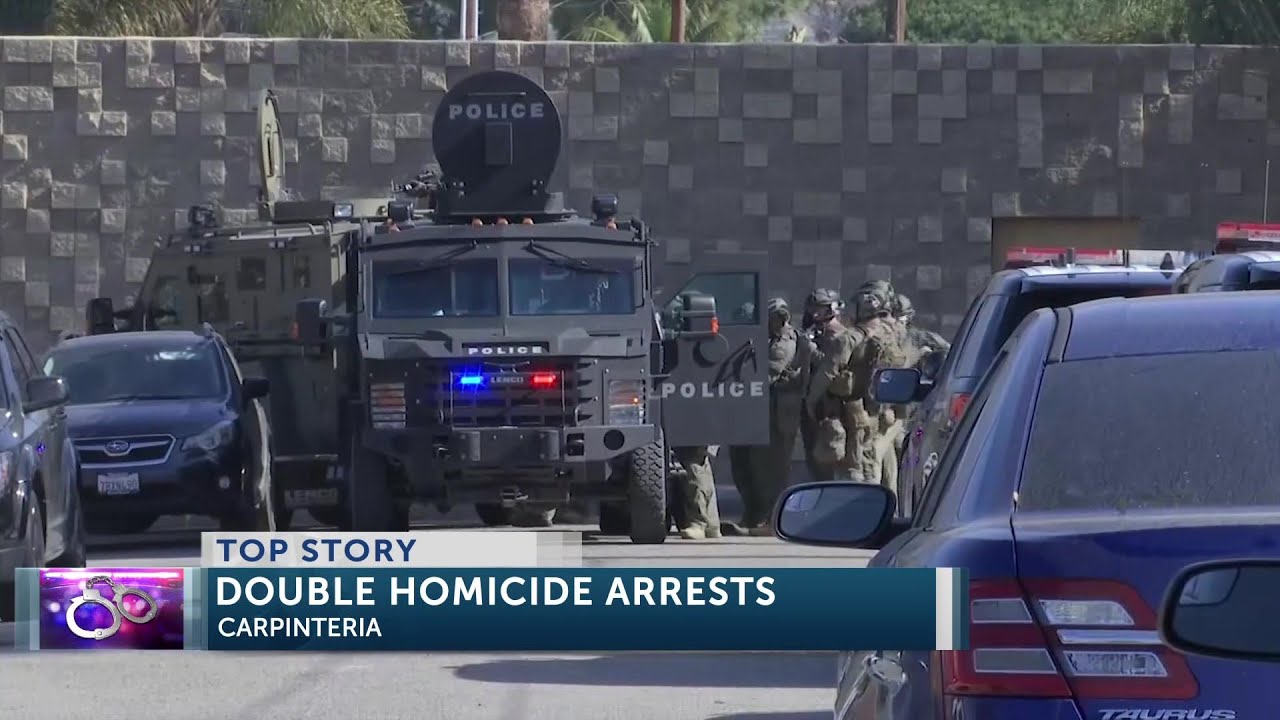 3 arrested in connection to Santa Barbara double homicide