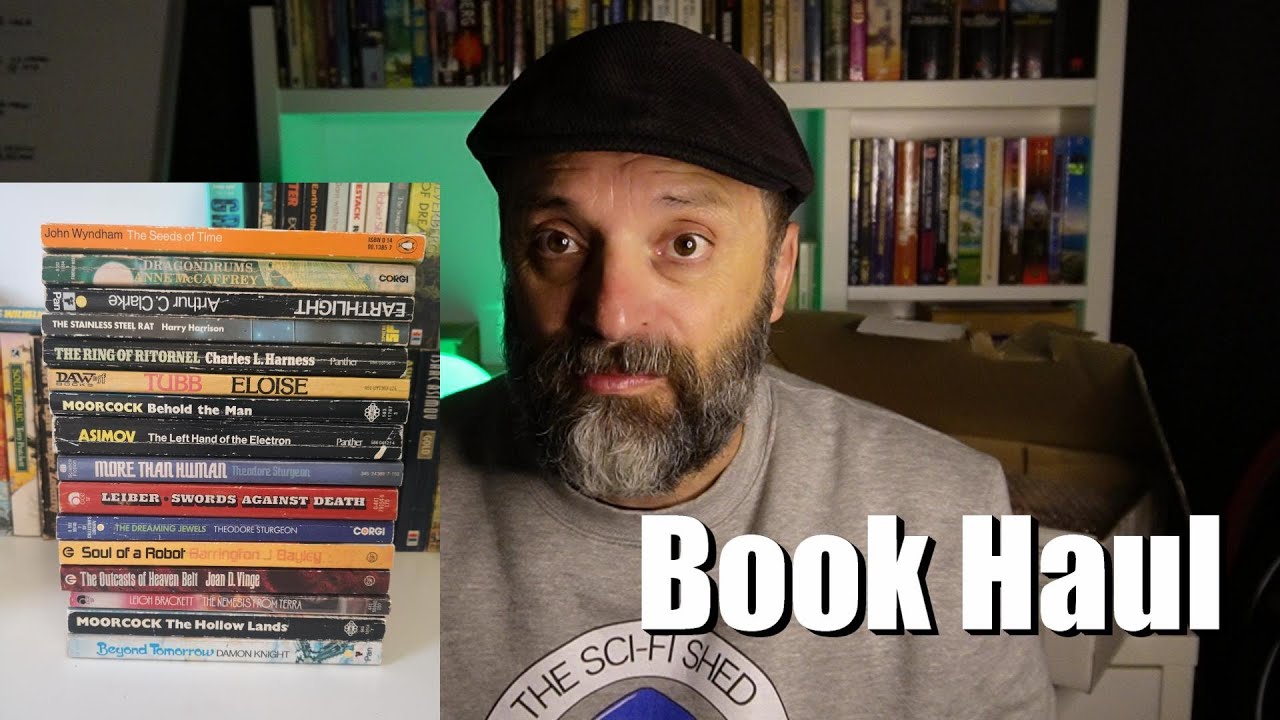 Science Fiction Book Haul and Box Opening. Some recent scifi acquisitions.