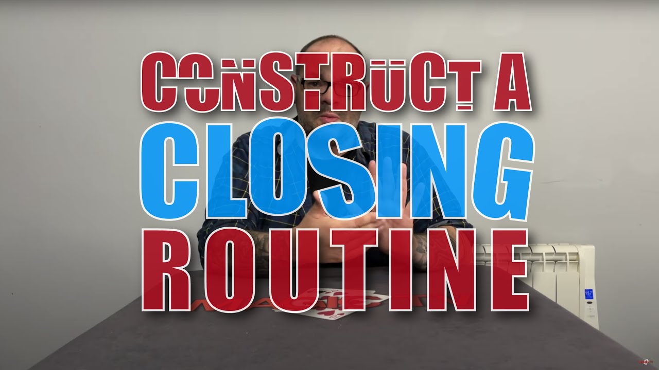 How To Construct An Awesome Closing Routine For Your Act | Magic Stuff With Craig Petty