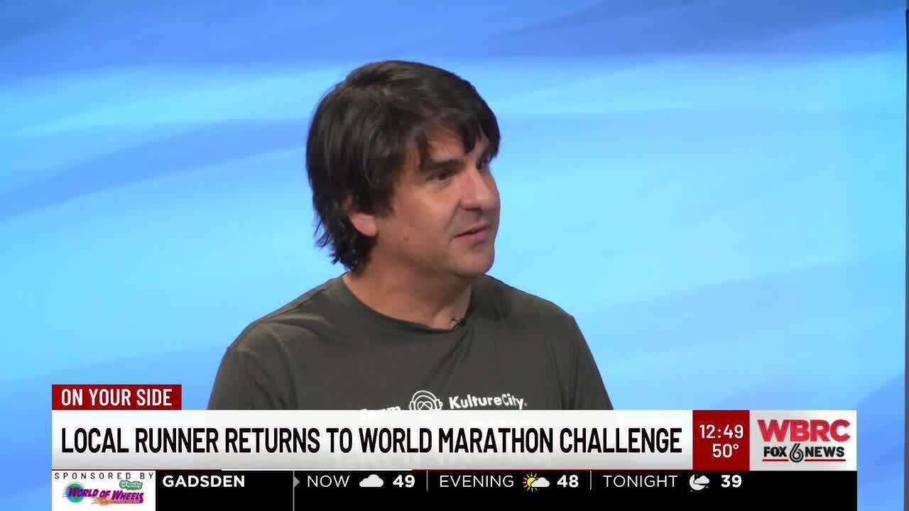 Local runner returns to world marathon challenge