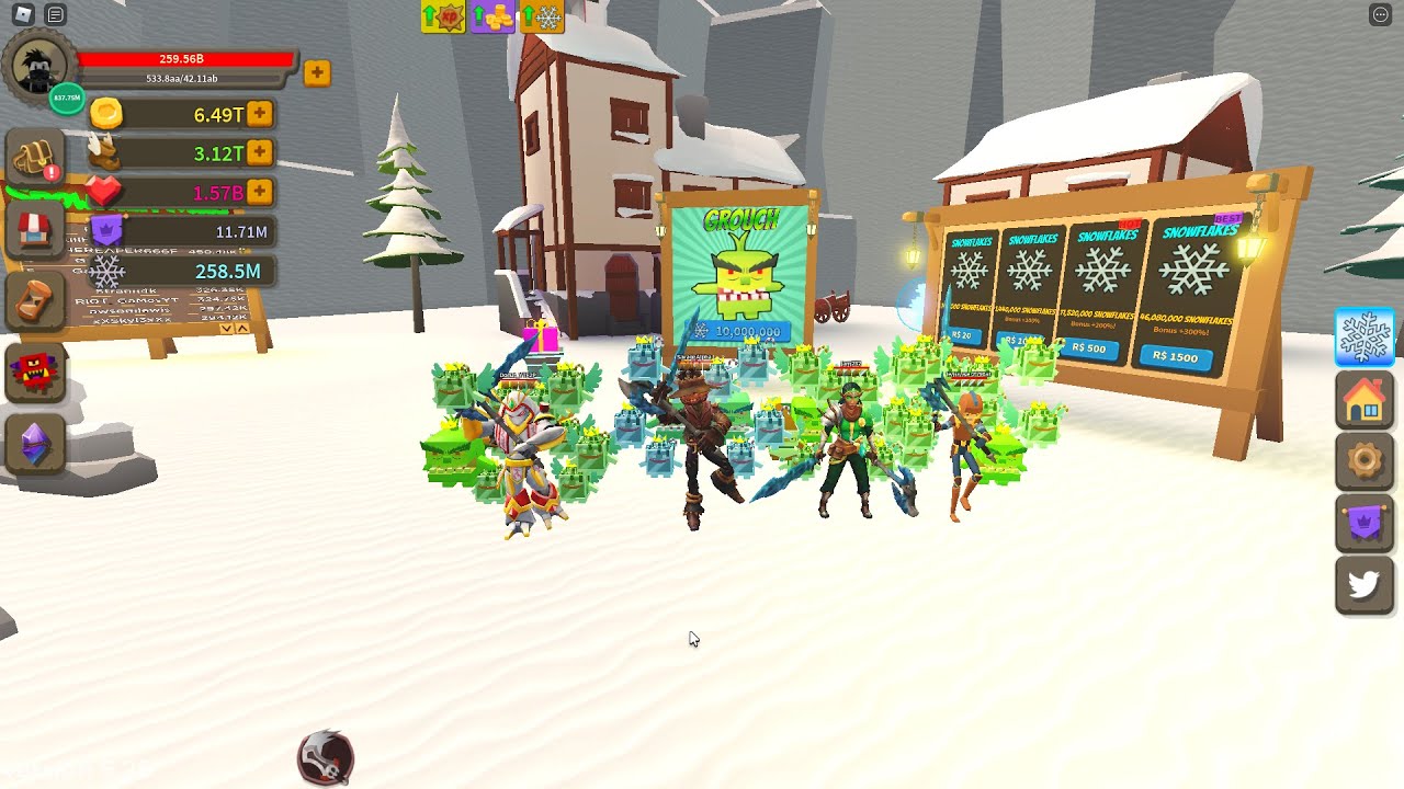 Giant Simulator | 3rd Rainbow Grouch | Joined By Friends | Winter Season ☃️