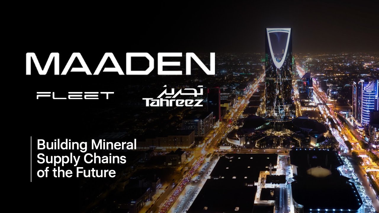 Maaden + Fleet Space & Tahreez JV Partnership | Building Mineral Supply Chains of the Future