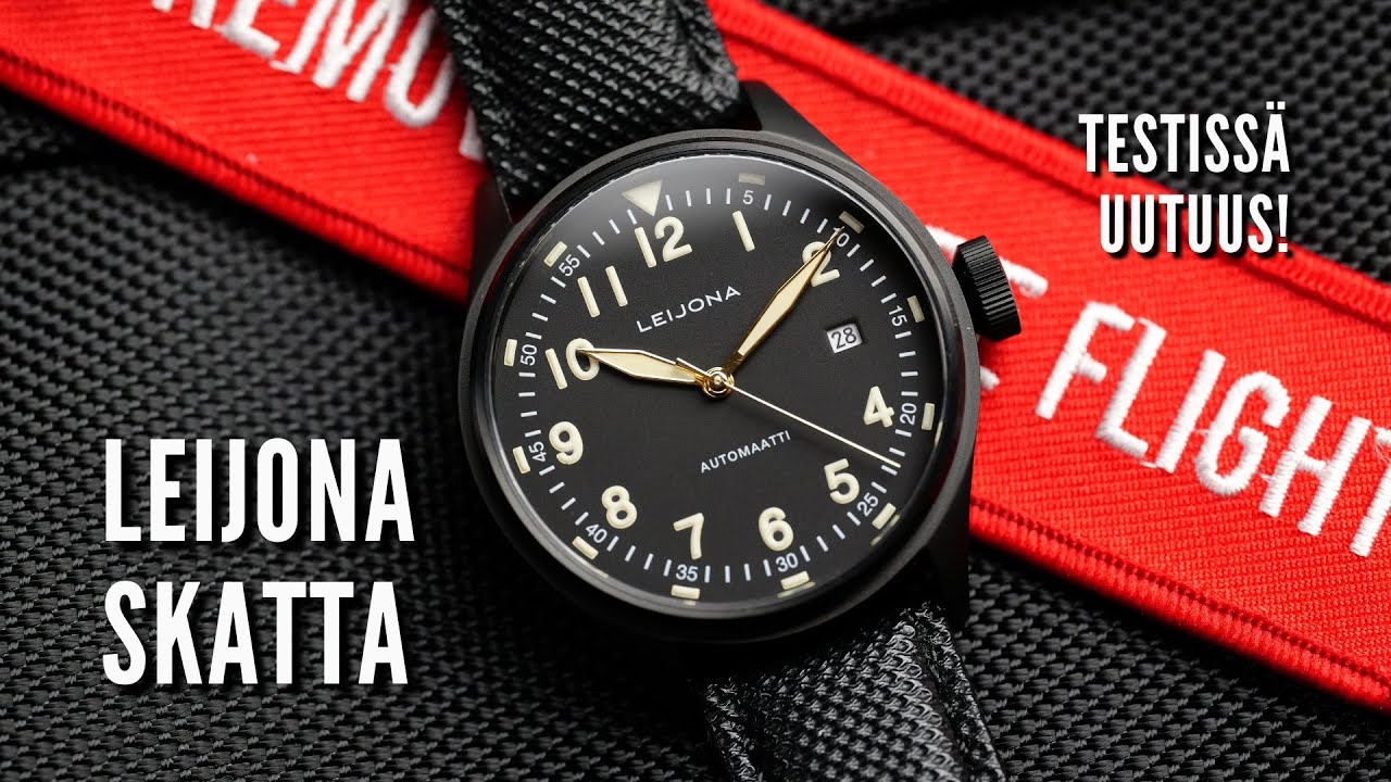 Leijona Skatta - Monik&auml;ytt&auml;inen pilottikello