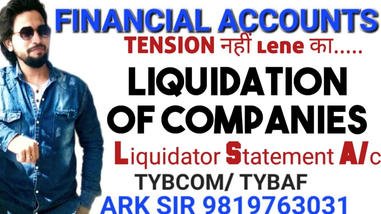 University Solution|2025 LIQUIDATION of Companies |Financial ACCOUNT| Tybcom/tybaf Sem6| Ark sir