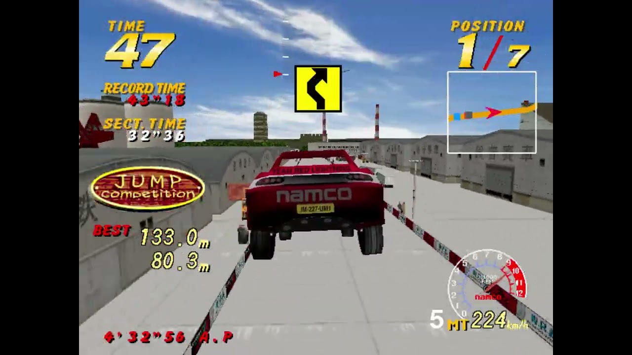 MAME 0.247 - Dirt Dash【ダート ダッシュ】Red Lightning Gameplay 2