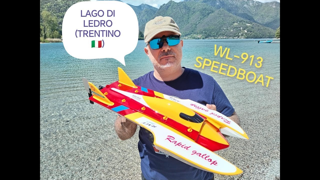 WL-913 RAPID GALLOP Idroplano Hydroplane / Lago di Ledro 1