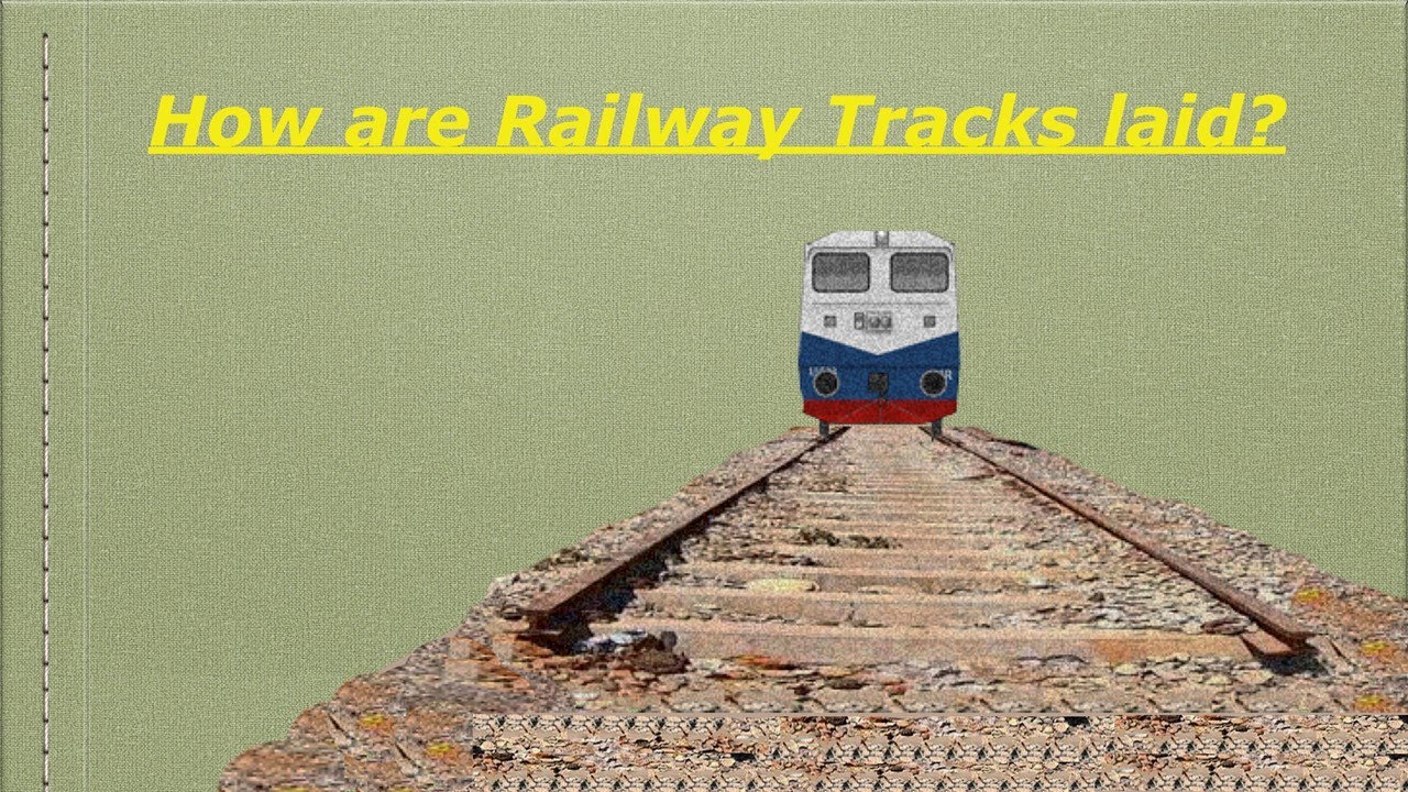 Как проложены железнодорожные пути?