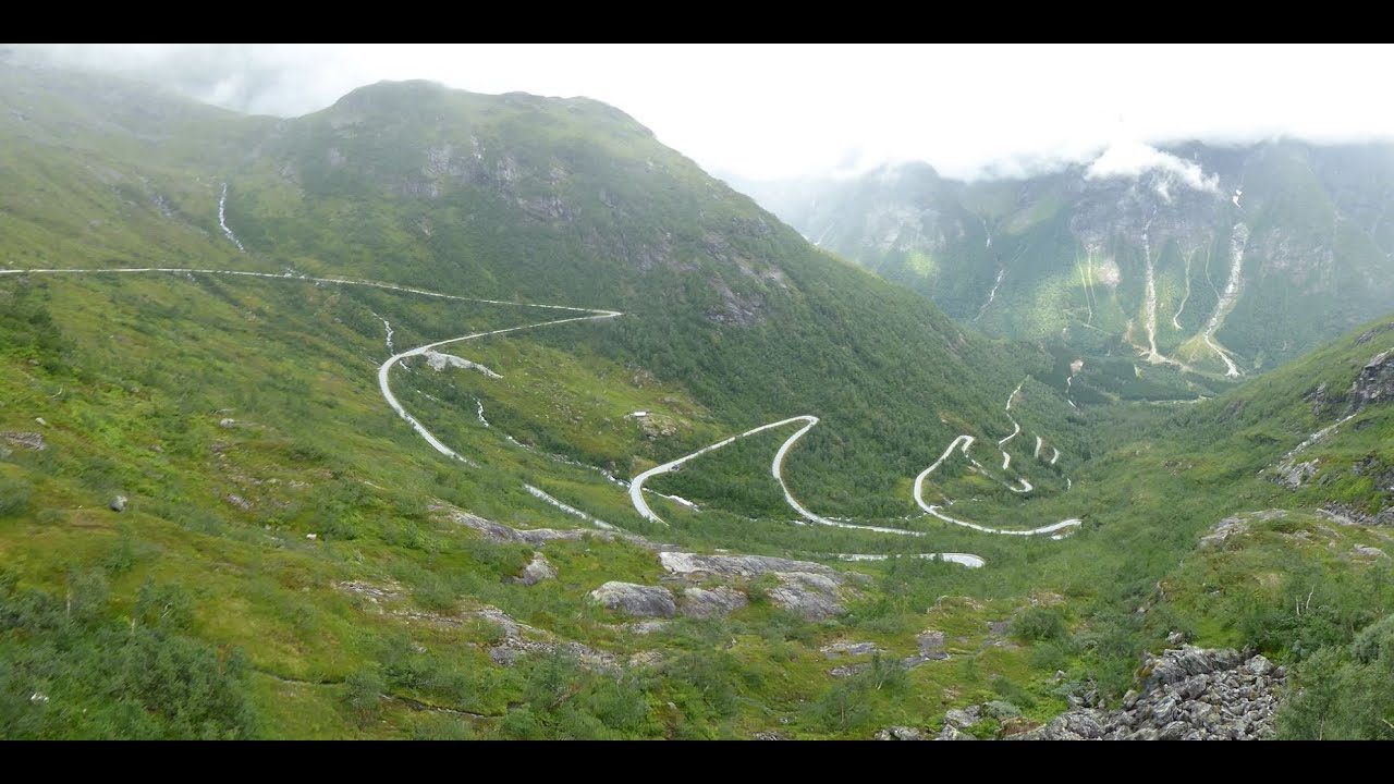 Roads in Western Norway: Gaularfjell - Dragsvik