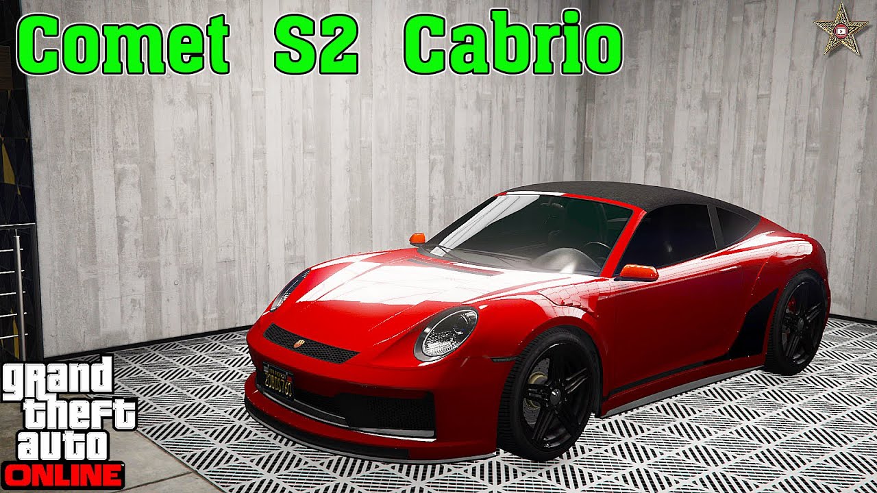 НОВЫЙ PFISTER COMET S2 CABRIO В GTA ONLINE (ТЮНИНГ И ОБЗОР ПО ФАНУ)