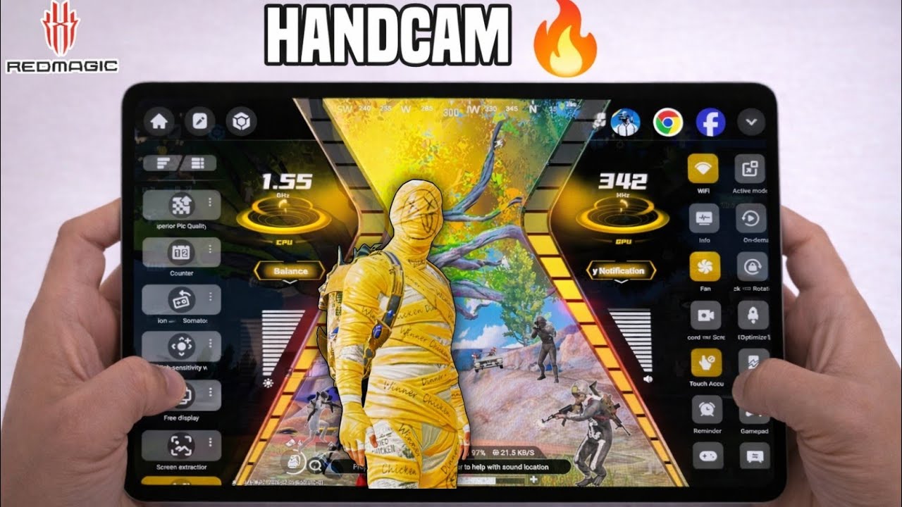 İNİNİX REDMAGIC ASTRA GAMİNG TEST! 120 FPS PUBG SENSİVİTY CODE🔥