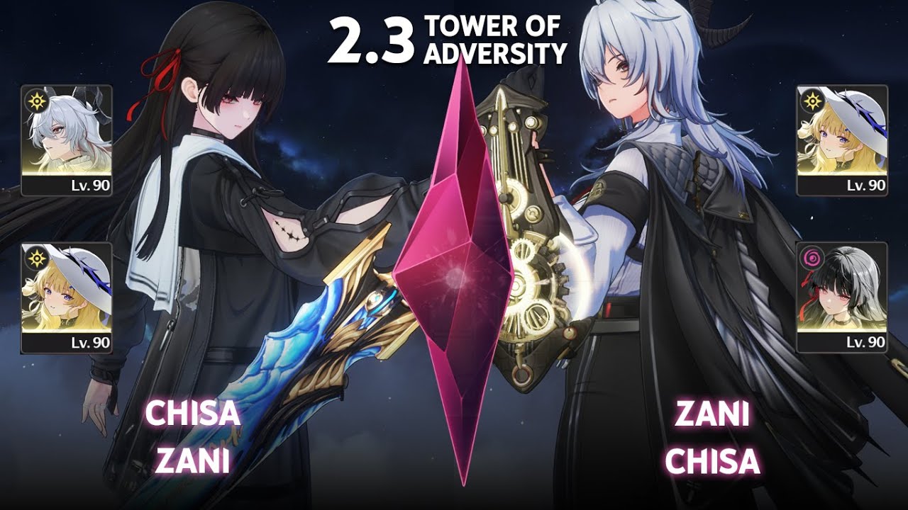 S0 Chisa is INSANE! Chisa and Zani Showcase | Tower of Adversity | Wuthering Waves 2.8