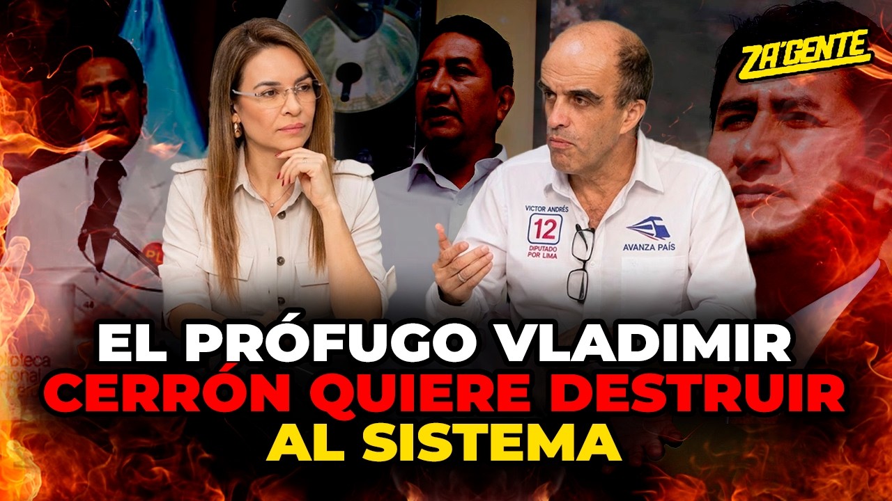 Victor Andrés Belaúnde en Za'Gente | El comunista leninista de Cerrón QUIERE DESTRUIR el sistema 🚩