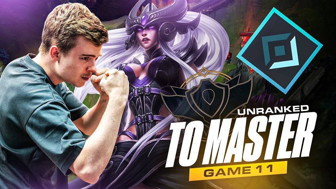 11-  SYNDRA ADC : UNRANKED TO MASTER HARD MODE