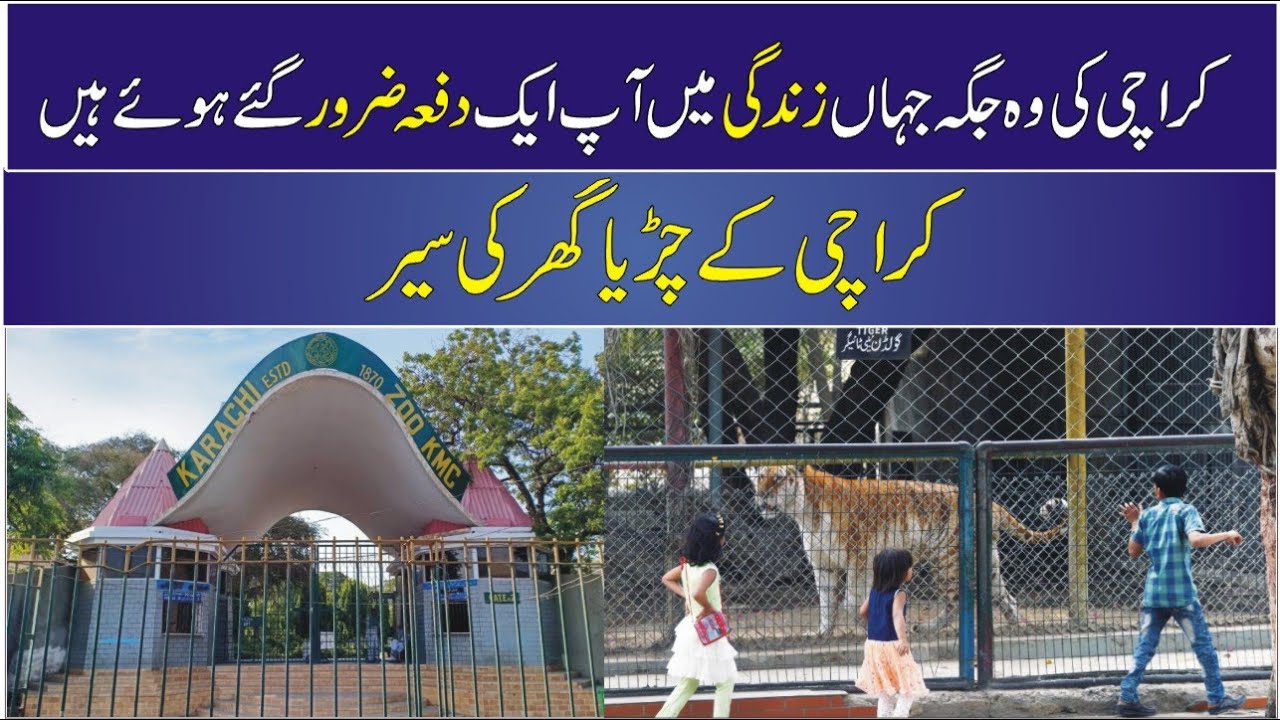 Karachi Zoo |Full Documentary & History In Urdu & Hindi |