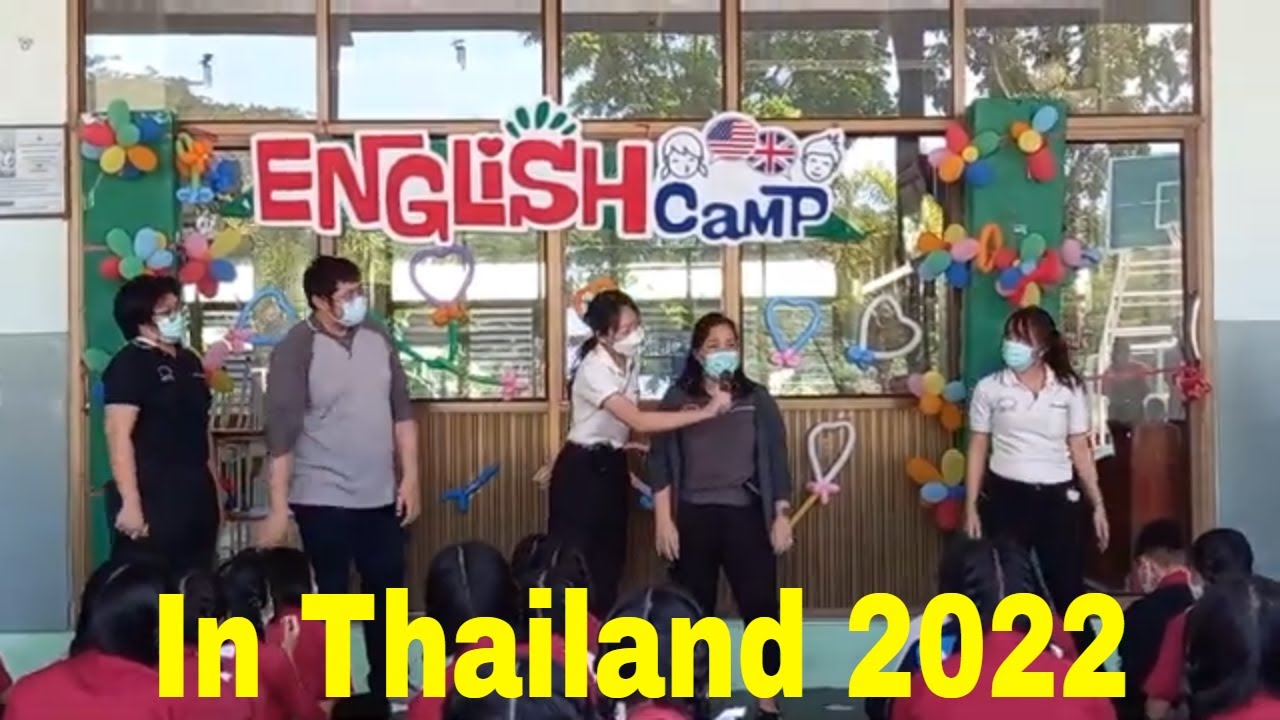 Английский лагерь в тайских школах, мероприятия в английском лагере, английский лагерь для тайски...
