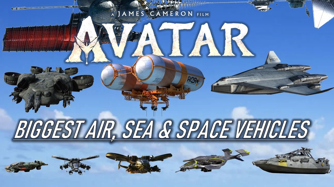 15 Biggest Aircraft, Seacraft and Spacecraft from Avatar