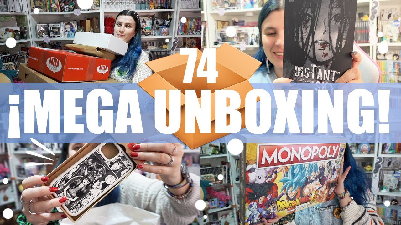 📦 ¡MEGA UNBOXING 74! | MUCHAS Novedades, Papelería, Productos OFICIALES de ANIME y más 📦