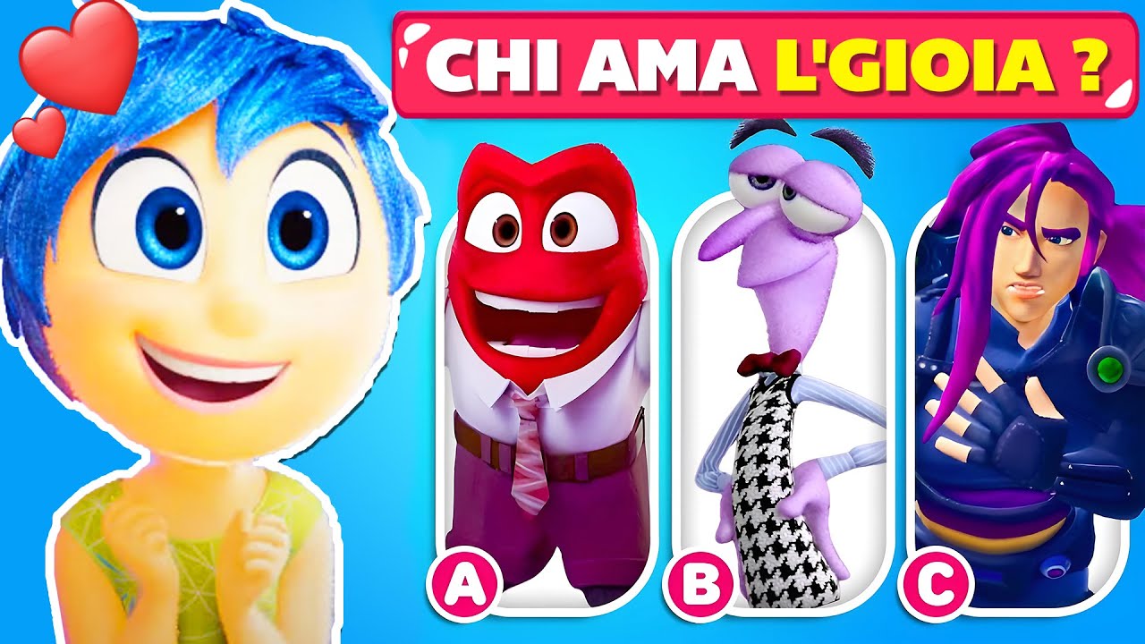 Quanto Ne Sai su INSIDE OUT 2 ? 🤔 🎬 🍿 | Quiz Film Disney