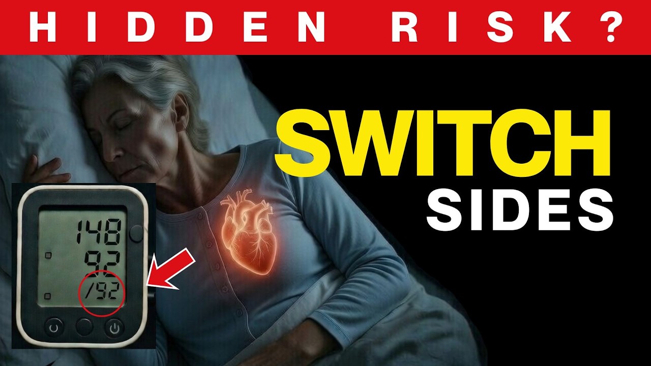 Sleeping on Your Right Side Raises Heart Attack Risk After 60 | Senior Women Health