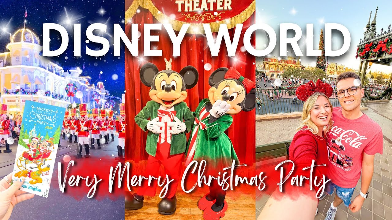 We went to our FIRST Mickey's Very Merry Christmas Party 2025🎄🥹 | My FAVOURITE vlog so far... 😱🥹