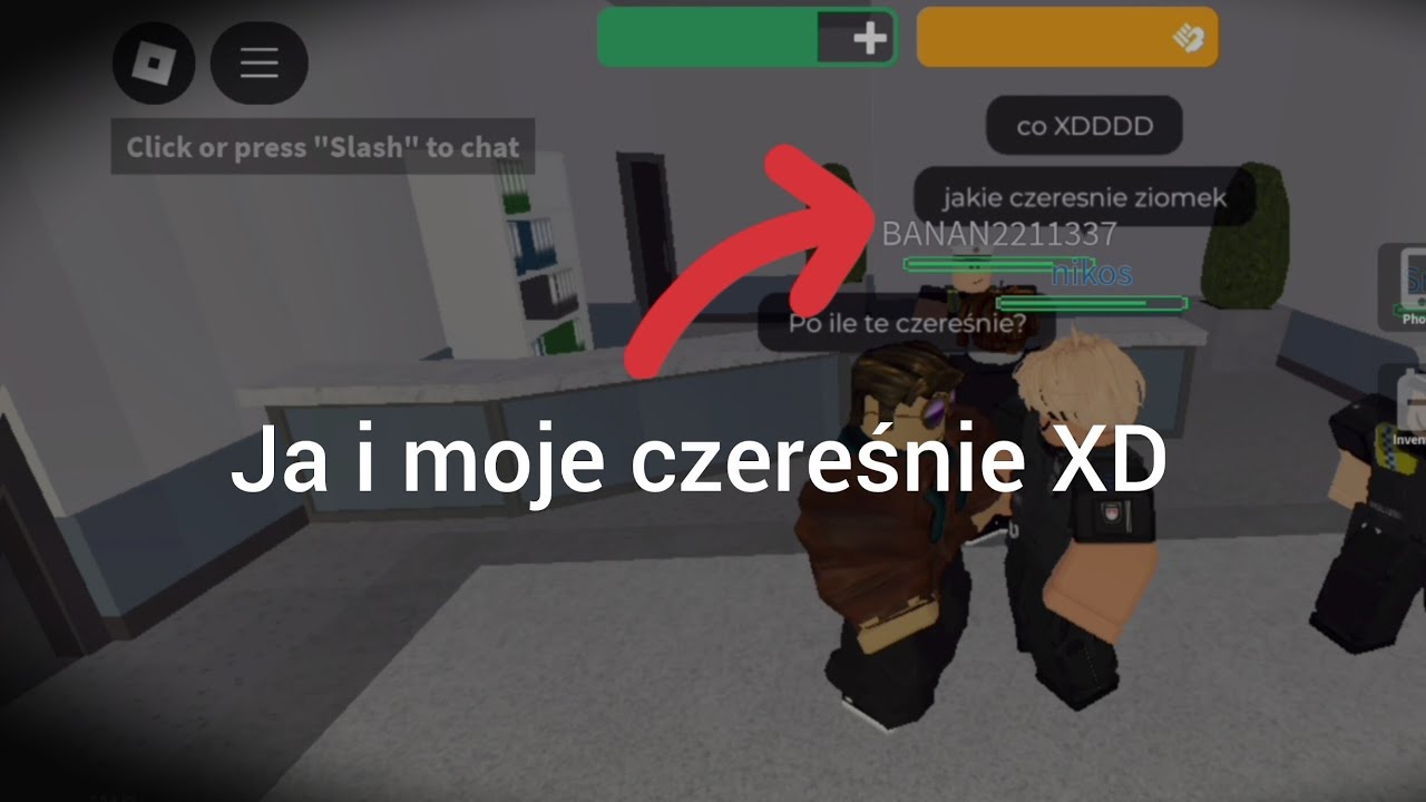 Roblox Emergency Hamburg Serwer 🇵🇱Polska🇵🇱 - Męczę graczy pytając się po ile są czereśnie xD