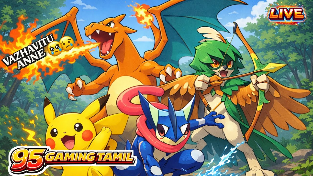 Season 34 Day 11 POKÉMON UNITE LIVE 🔴 தமிழ் 07.03.2026