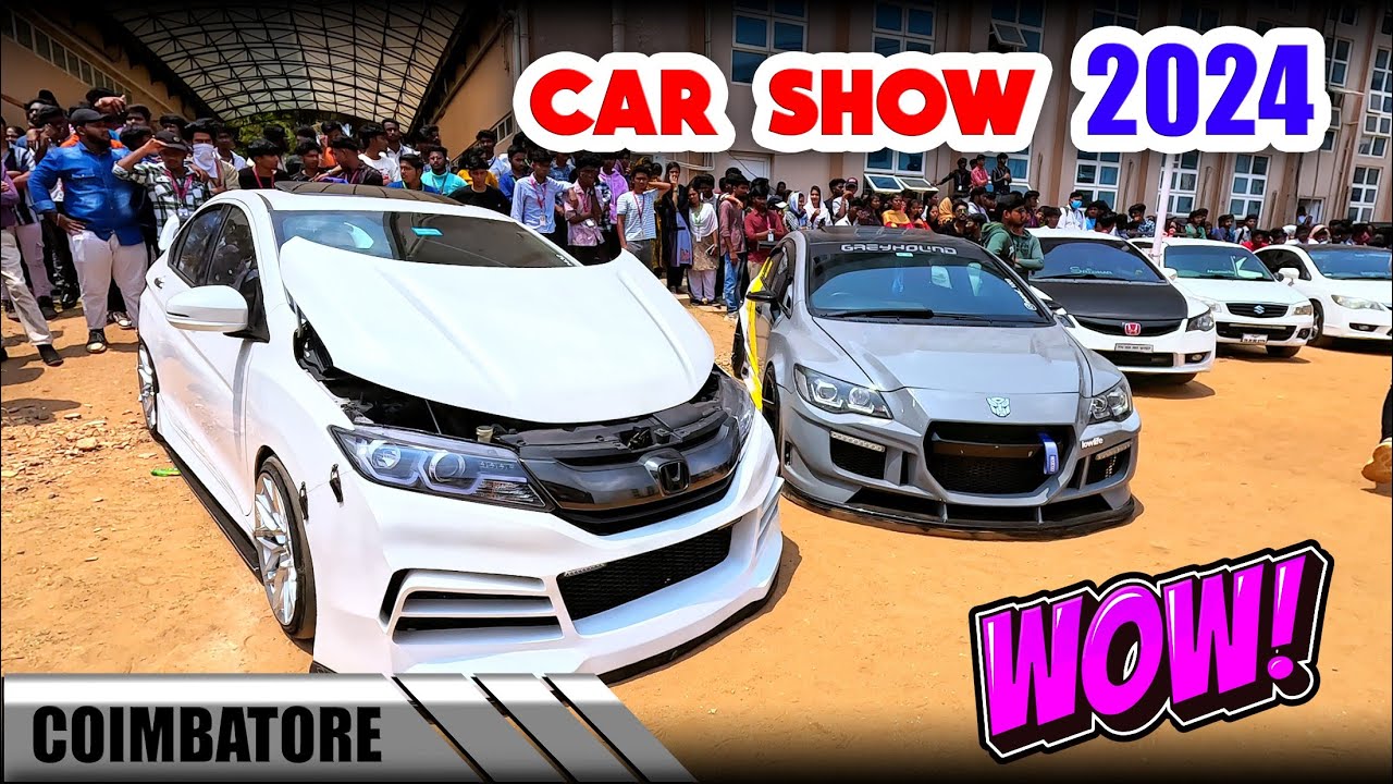 🚘❤️‍🔥Car Show 2024🎉 | Modified Cars | Coimbatore
