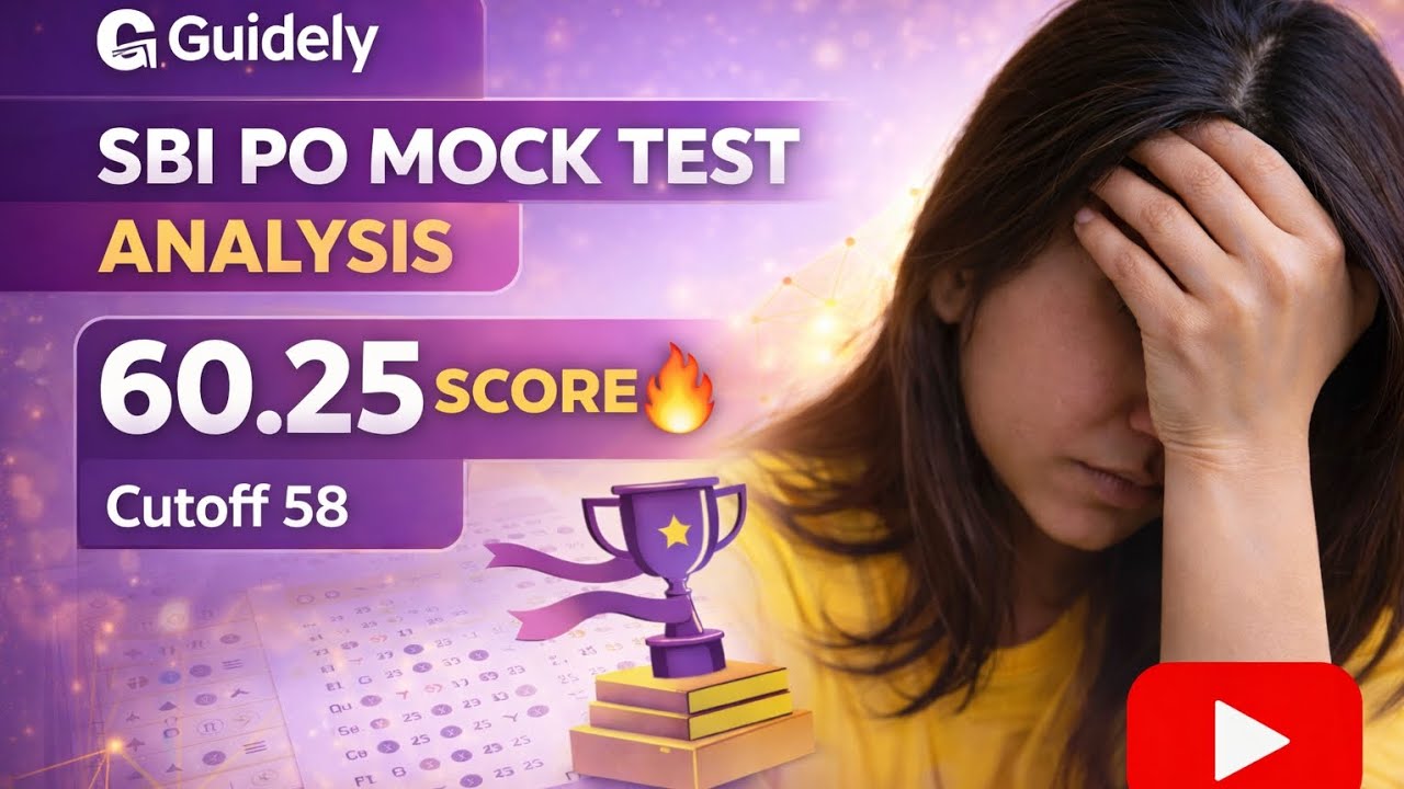 Mock Test ne aukaat dikha di 🔥 | SBI PO Mock Analysis 