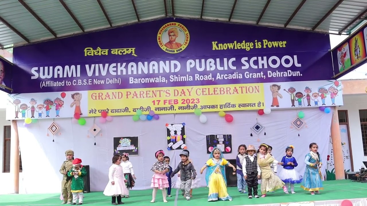 Kids Dance Performance in Mix Songs for Grandparents on Their Special Day