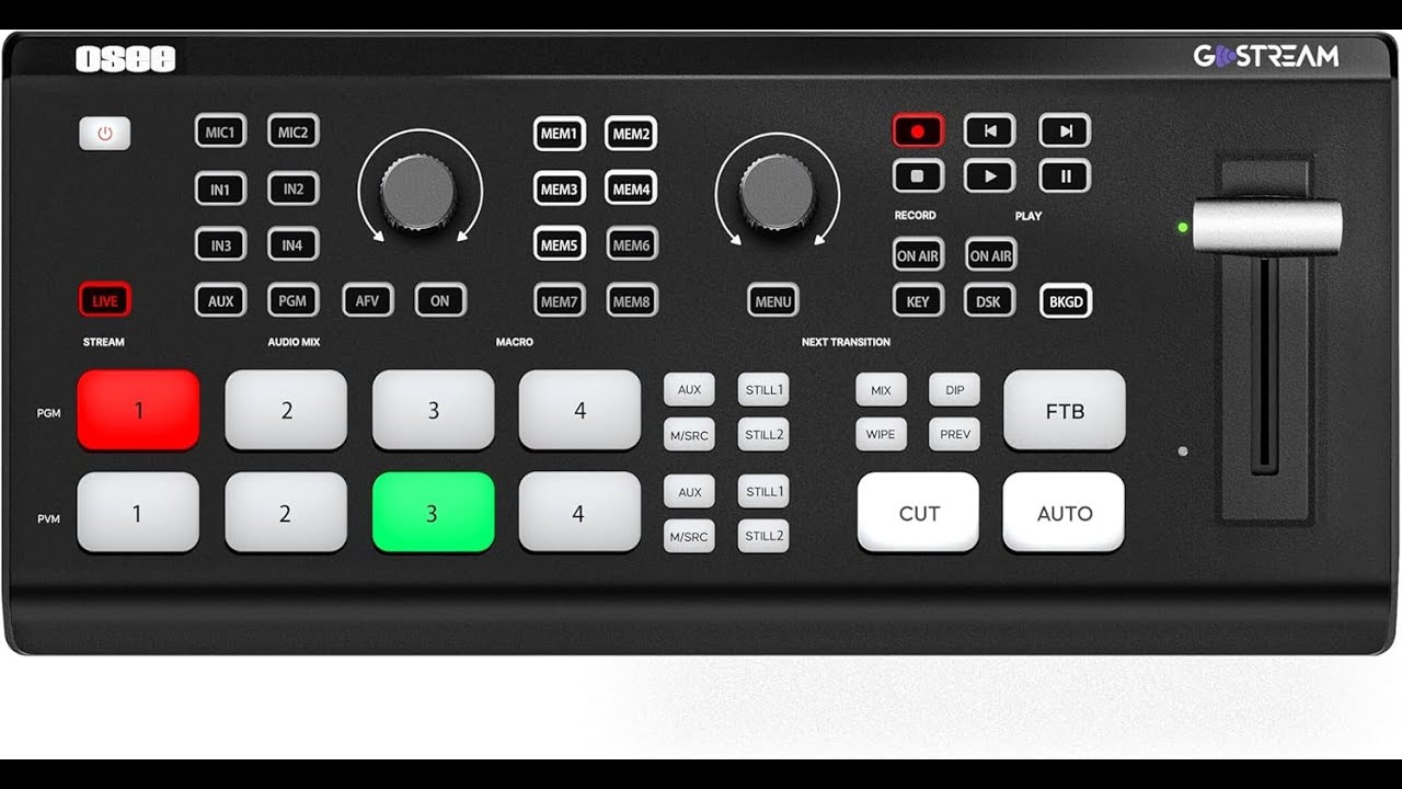 Review: Osee GoStream Deck HDMI Pro – Pro Multi-Camera Live Streaming Switcher