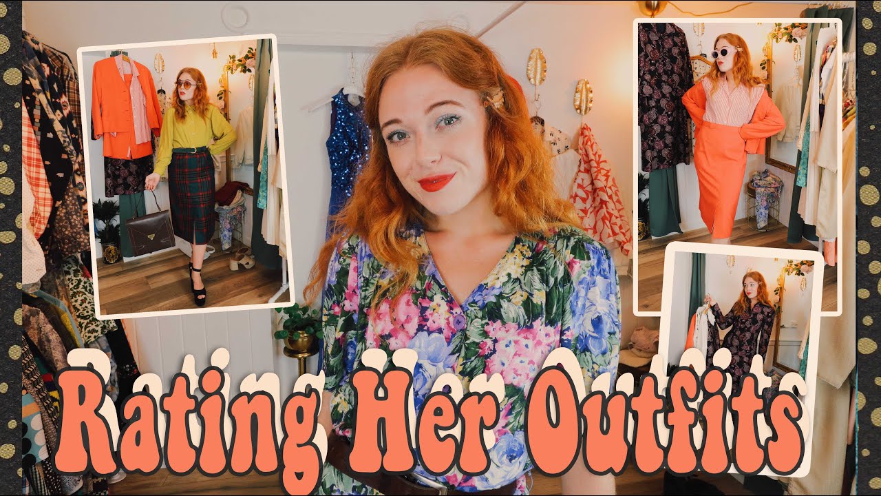 Trying & Rating Outfits From The Deceased Woman's Wardrobe | PART 3