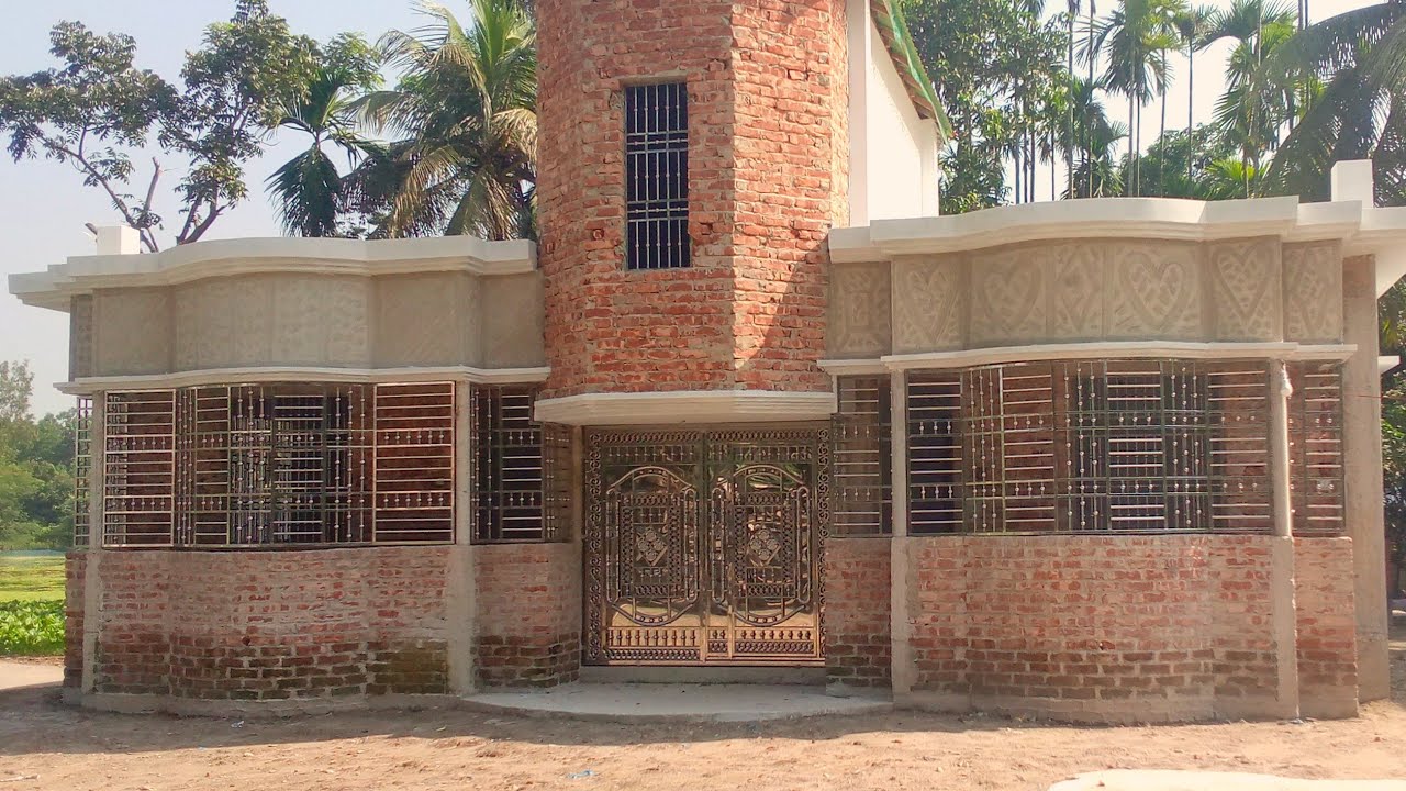 অল্প জায়গায় অল্প টাকায় গ্রামের বাড়ি অনেক সুন্দর একটি বিল্ডিংয়ের ডিজাইন ড্রইং এবংখরচ সহবিস্তারিত