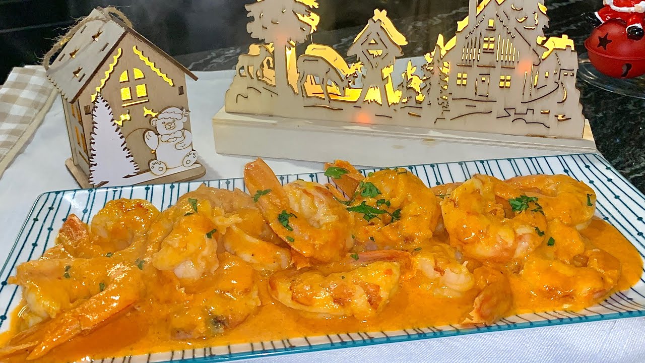LA RECETA DE         LANGOSTINOS  QUE ENAMORAN A TODA EUROPA🦐🌶️