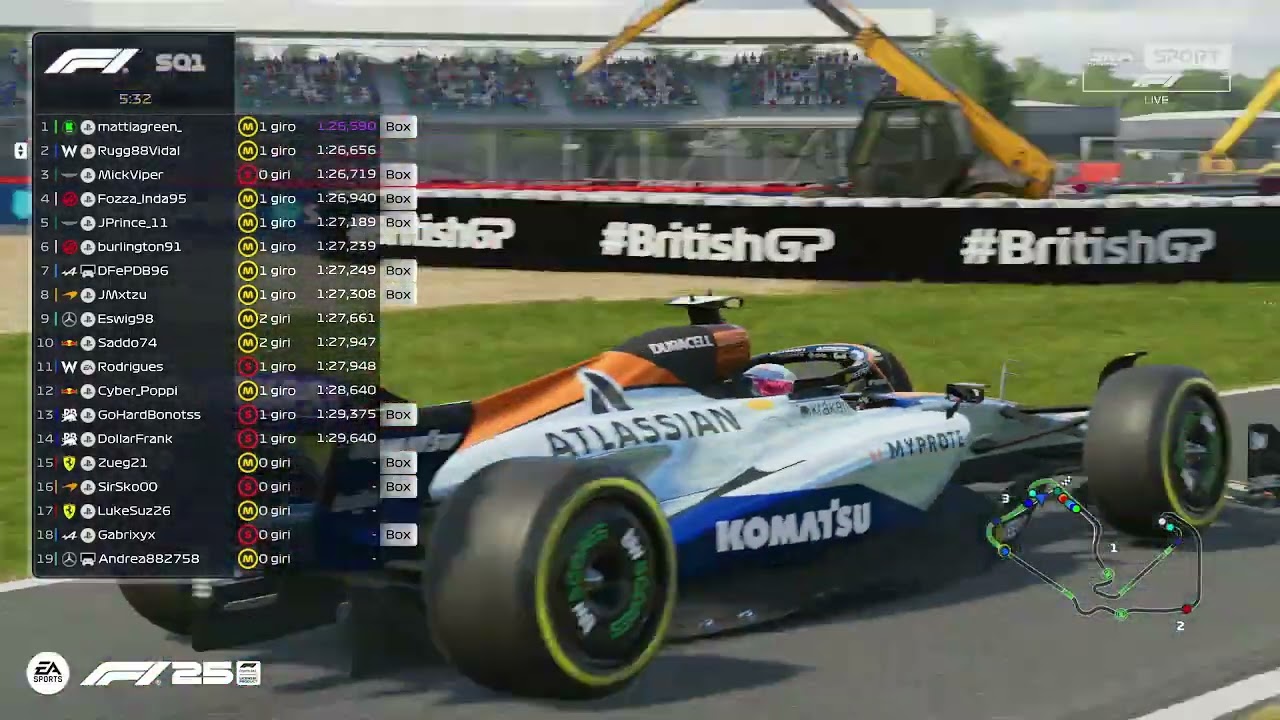 SRA 1 - R 12 - GP GRAN BRETAGNA