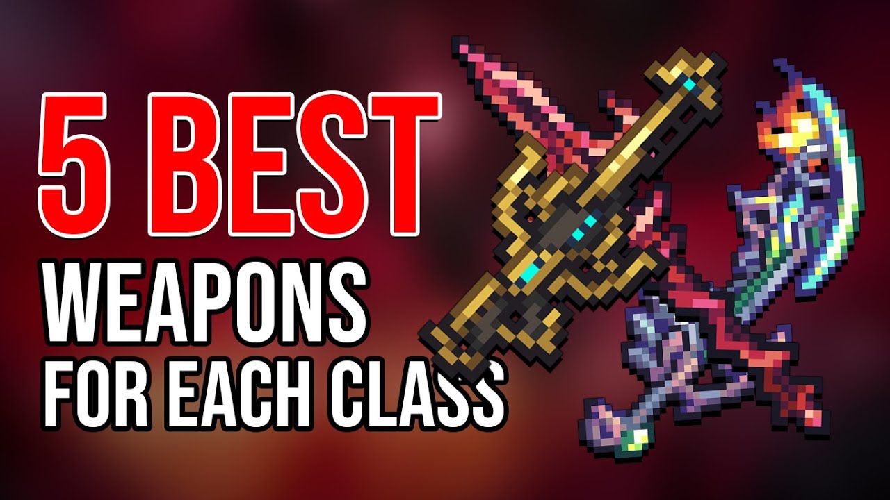 5 Best Weapons for Each Class in Terraria Calamity Mod