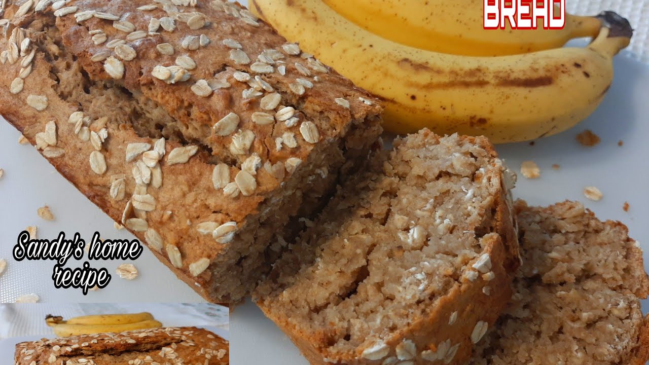 How to Make Oat Banana Bread/ Banana Oatmeal Bread Recipe