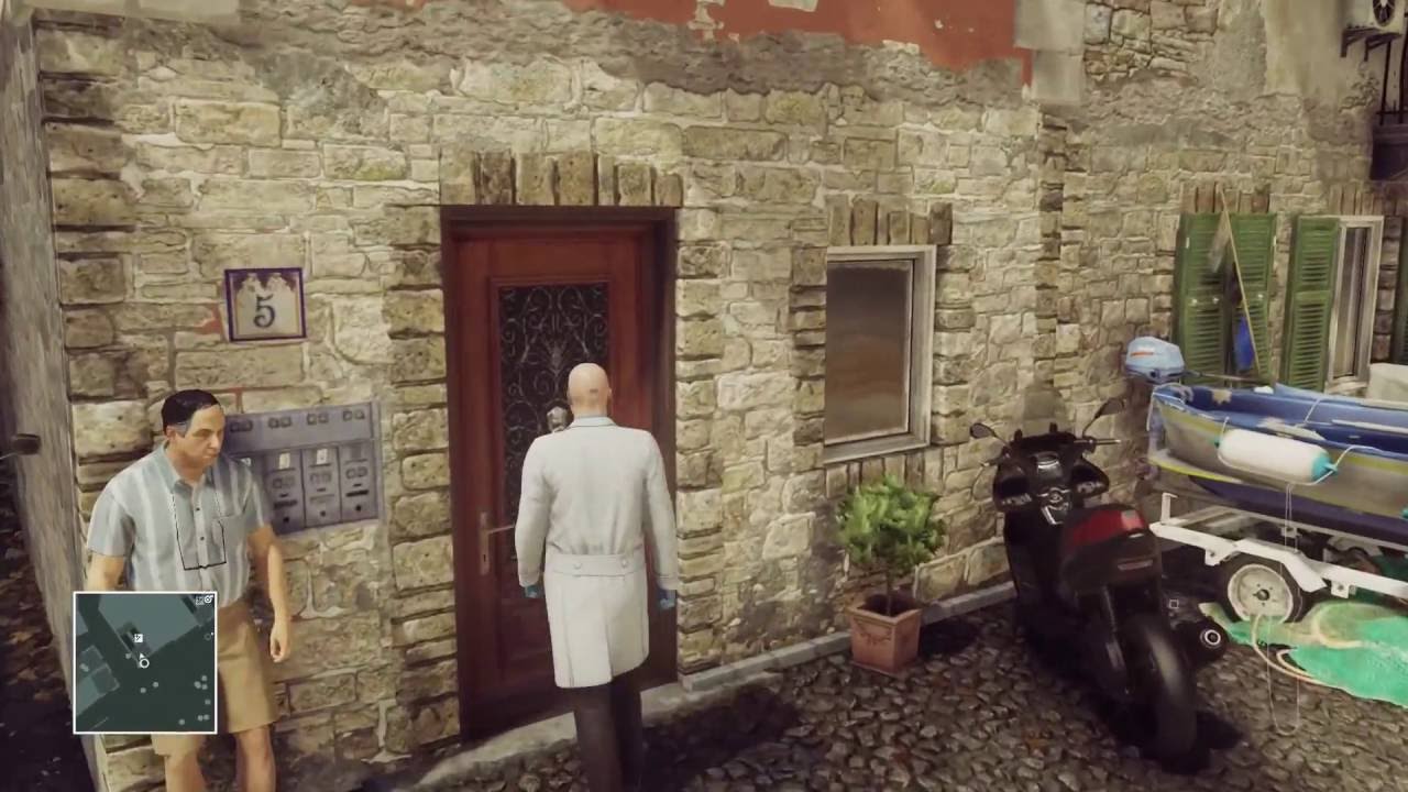 Hitman - Sapienza: How to destroy the virus with Biolab Laptop Dongle
